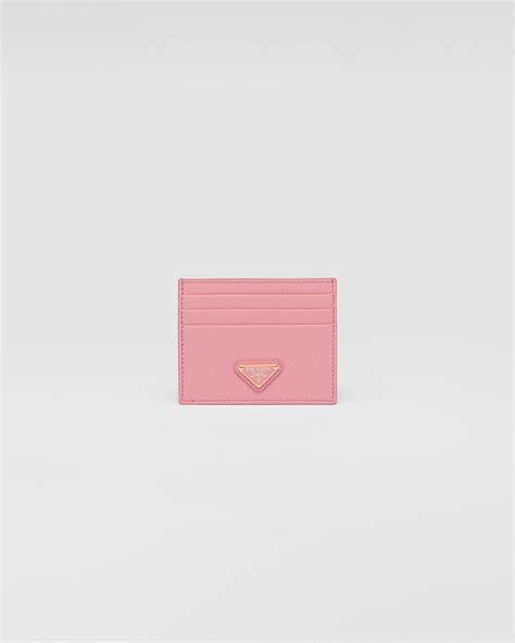 prada saffiano leather card holder alabaster pink|prada saffiano leather card case.